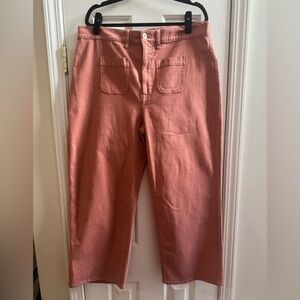 Madewell Emmett 2.0 Wide leg Dried Rose Pink